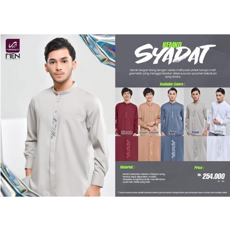 Jual DISKON Rabbani Kemeja Koko KEMKO SYADAT Lengan Panjang Original ...