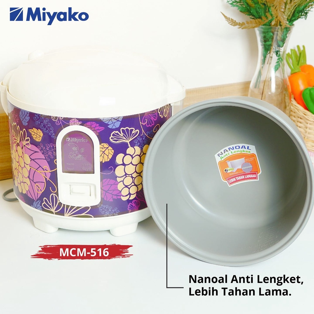 Jual Rice Cooker Miyako MCM-516 1,8 Liter | Shopee Indonesia
