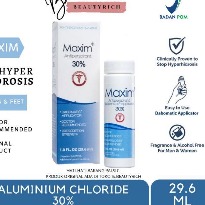 Jual Termurah Maxim Antiperspirant 30 Tangan & Kaki (Dabomatic