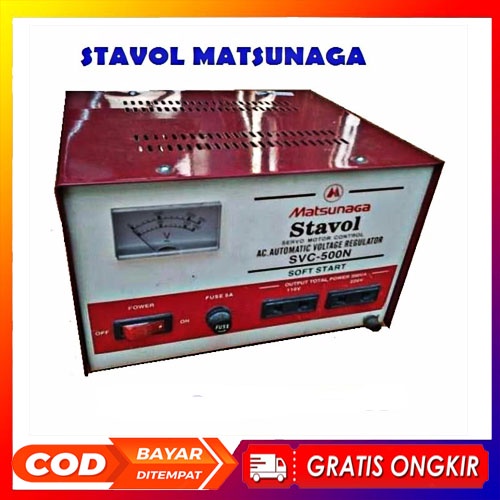 Jual Stavolt Matsunaga Svc N Stabilizer Listrik Matsunaga Watt