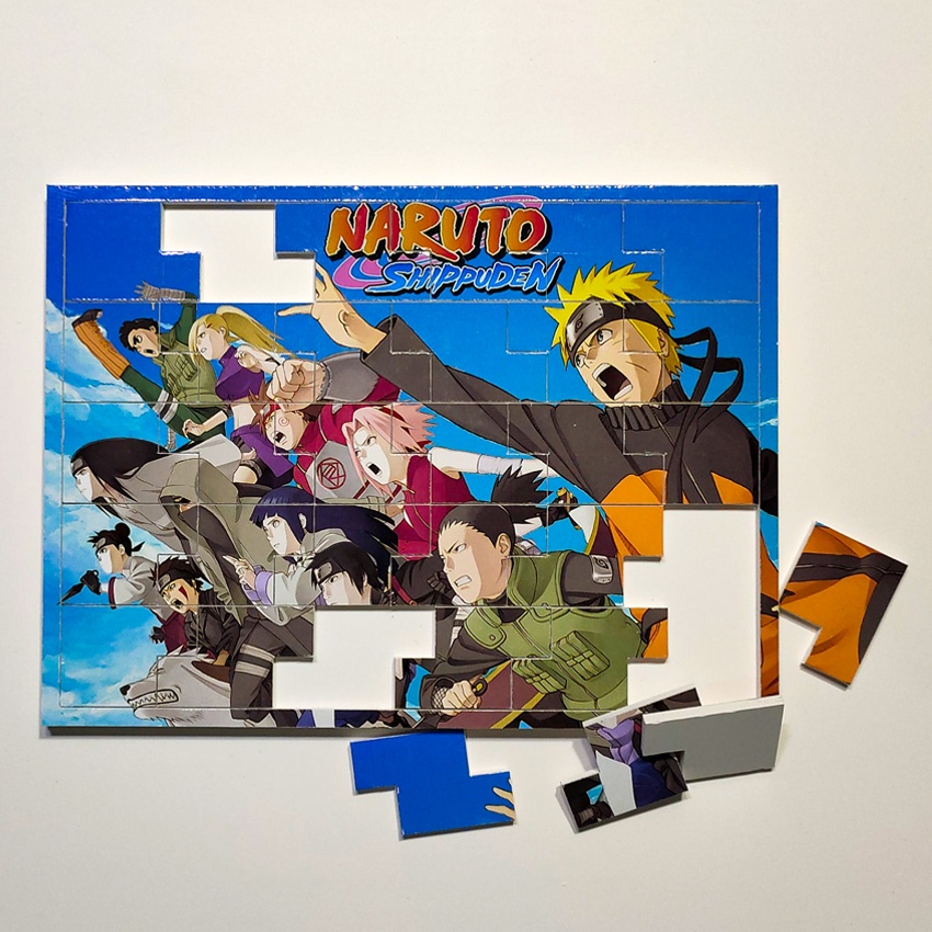 Jual Jigsaw Puzzle Anak Anime Naruto Sasuke Kakashi Hinata Itachi Gaara ...