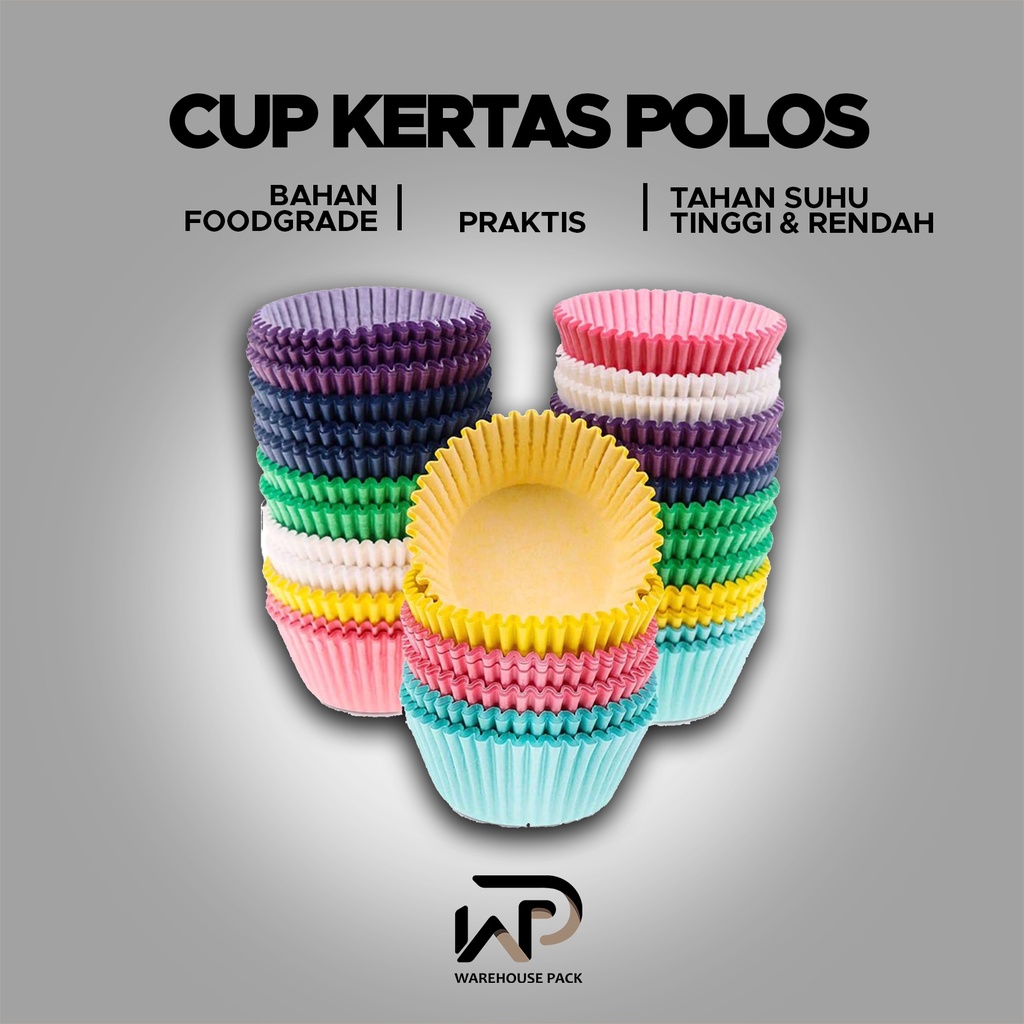 Jual (100 Pcs) Cup Kertas | Paper Cupcake Motif Karakter Lucu | Kertas ...