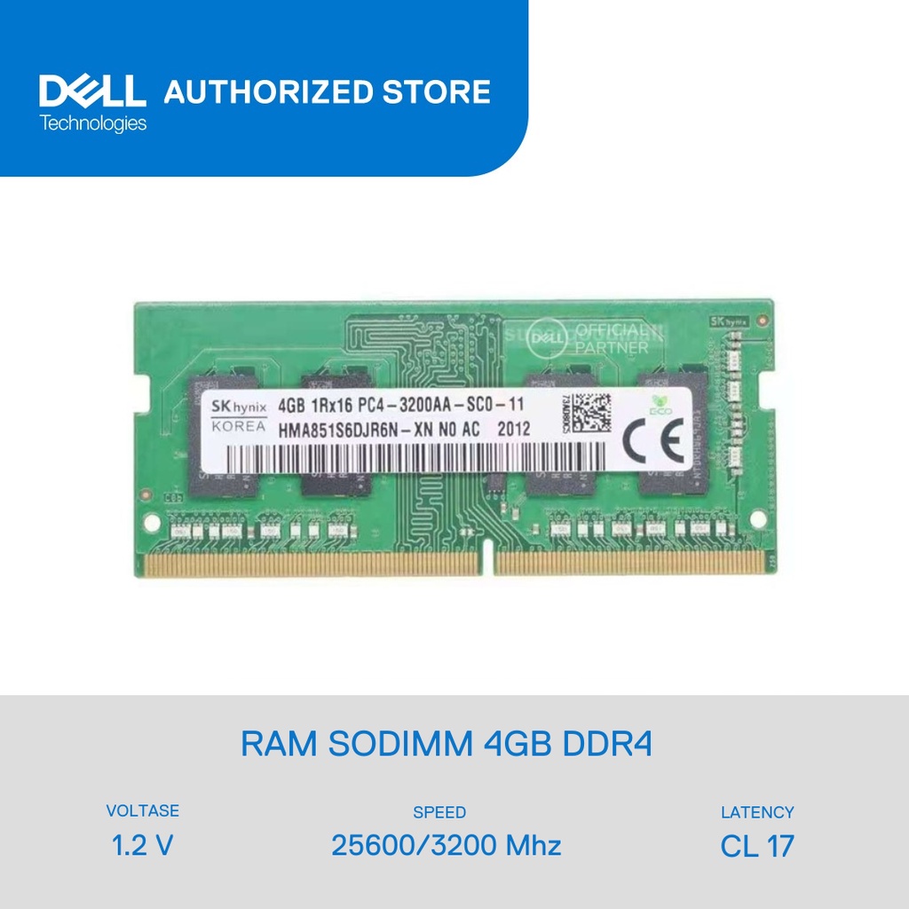 Jual RAM Laptop SK Hynix 4GB DDR4 3200MHz SODIMM | Shopee Indonesia