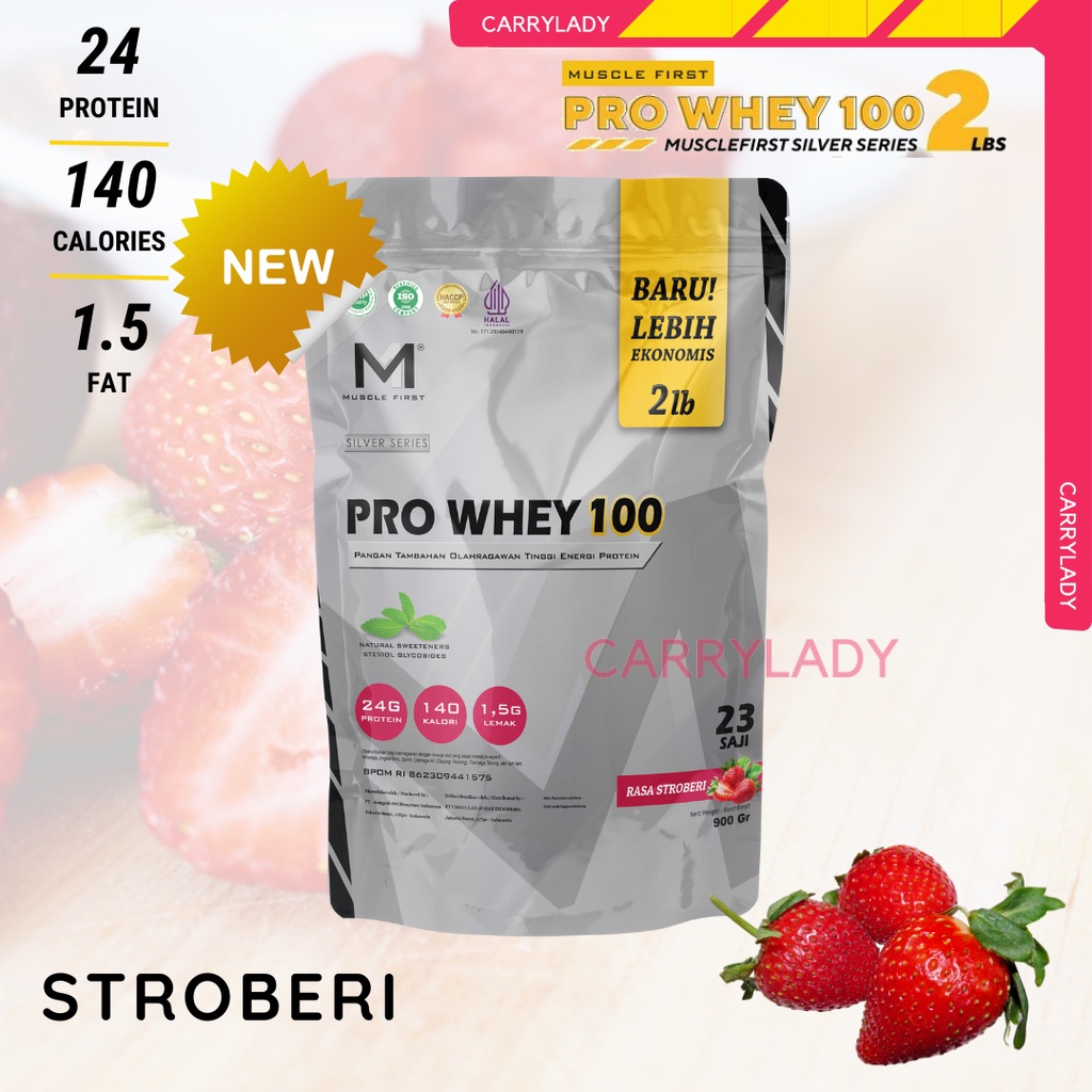 Jual Muscle First PROWHEY 2LBS Pro Whey 100 2 Lbs 100 Whey Protein Susu ...