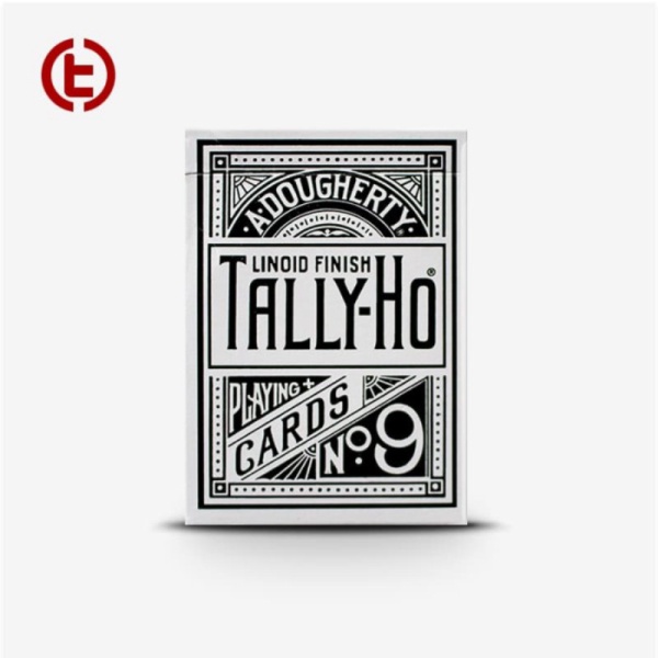 TALLY-HO Fan Bleu: Mazzo Di Carte Da Poker Professionale, USPCC, Maneggevolezza Fluida