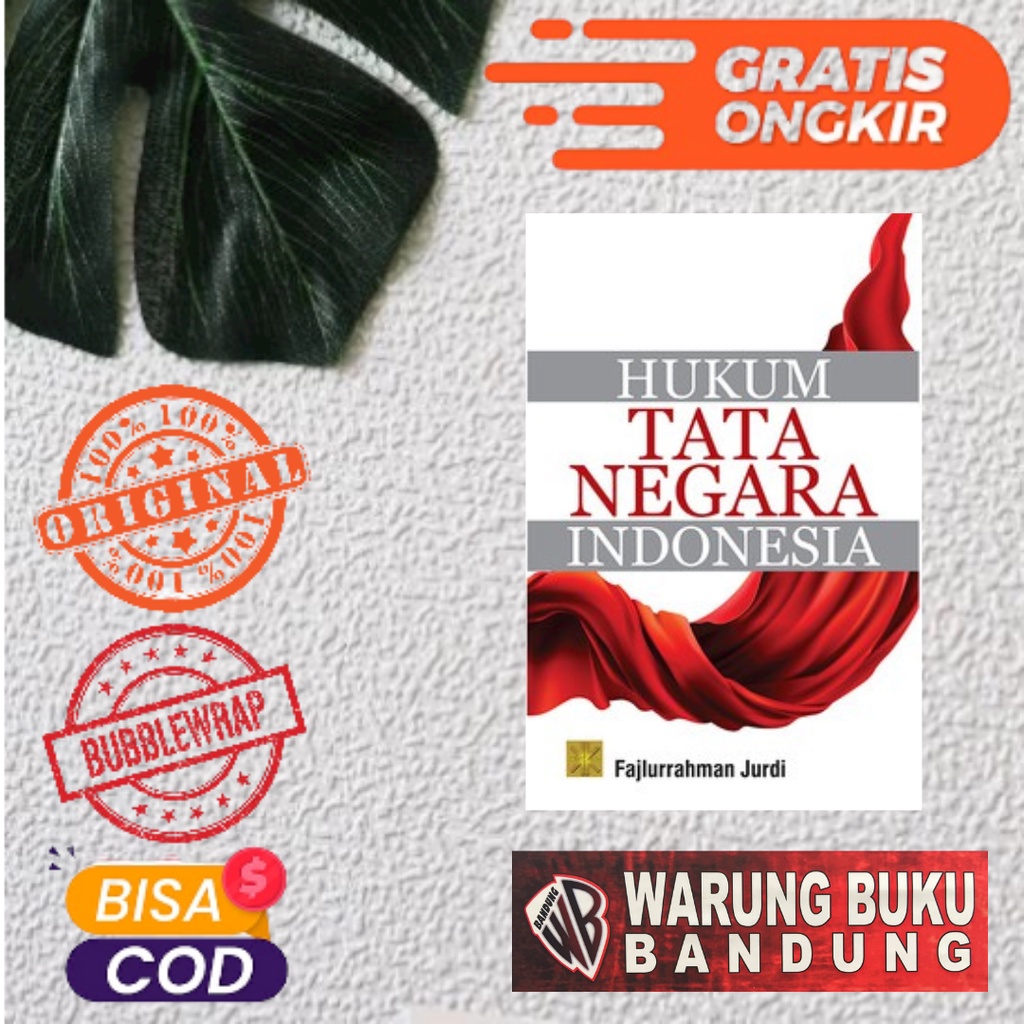 Jual Buku Hukum Tata Negara Indonesia Fajlurrahman Jurdi Shopee