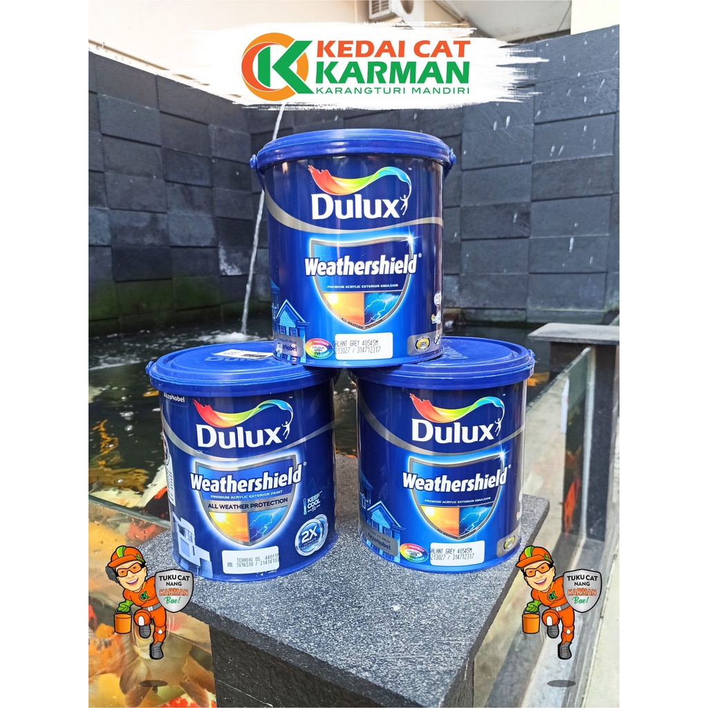 Jual DULUX WEATHERSHIELD WARNA STANDAR CAT EXTERIOR GALON