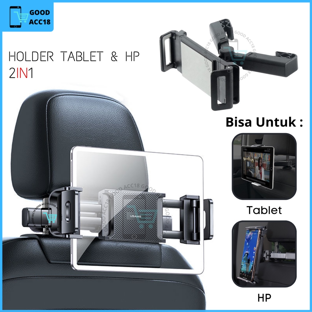 Jual Holder Tablet Dan Hp Jok Mobil Universal Stand Holder Car Headrest