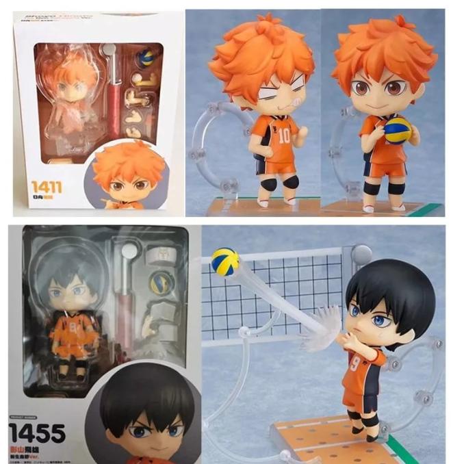 Nendoroids 1411 Shoyo Hinata and high quality 1455 Tobio Kageyama from Haikyu!!