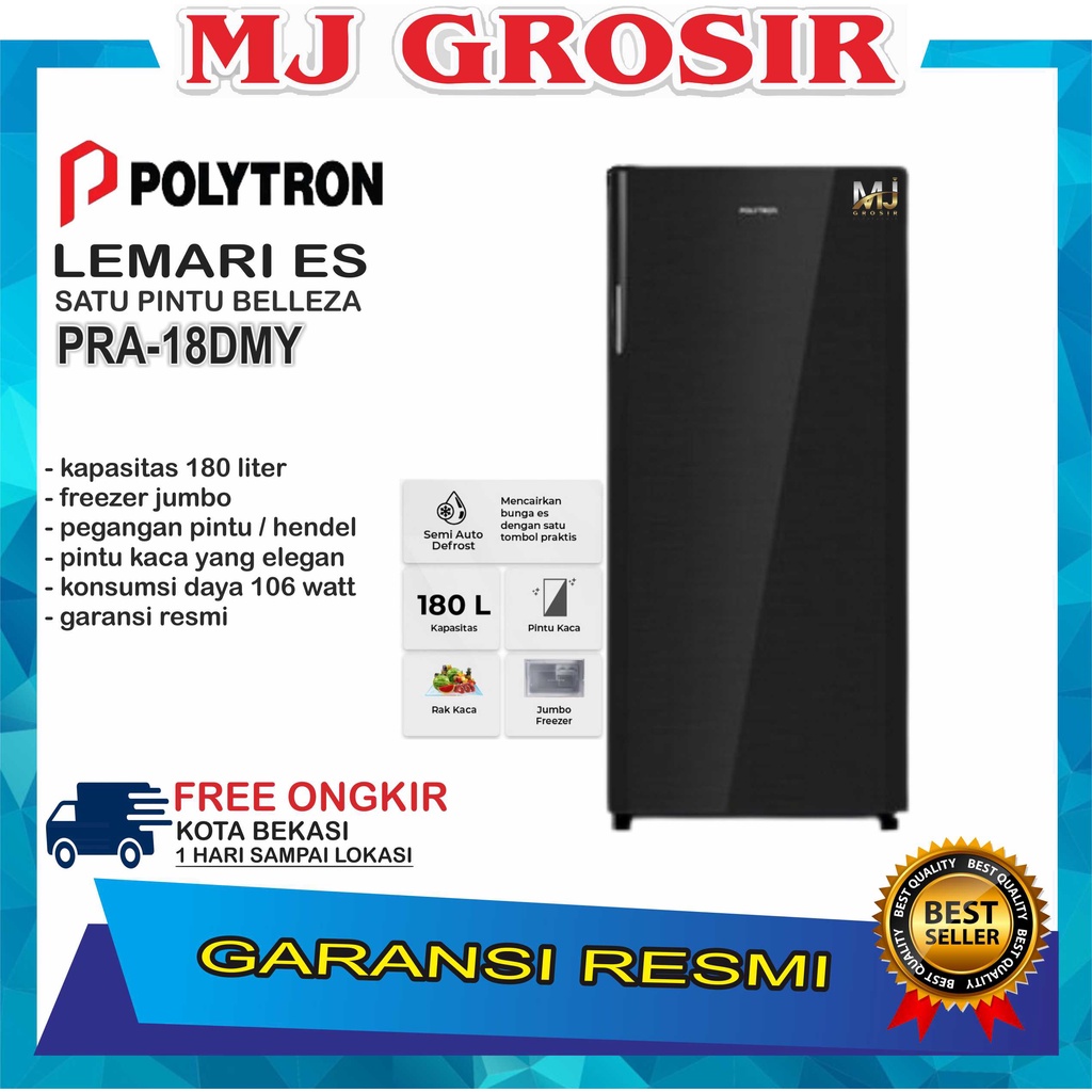 Jual Kulkas Polytron Pra Zx Pra Dmy Lemari Es Pintu Shopee