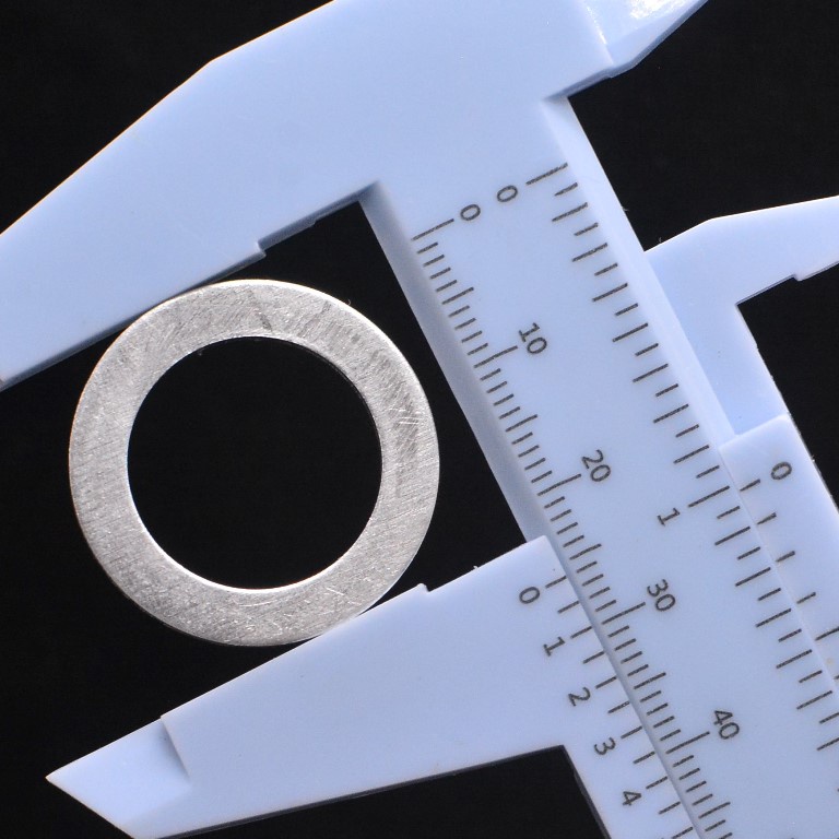Jual (RAK 3A) RING PLAT M16 M18 M20 M22 diameter lubang 14 mm 16 mm 18 ...