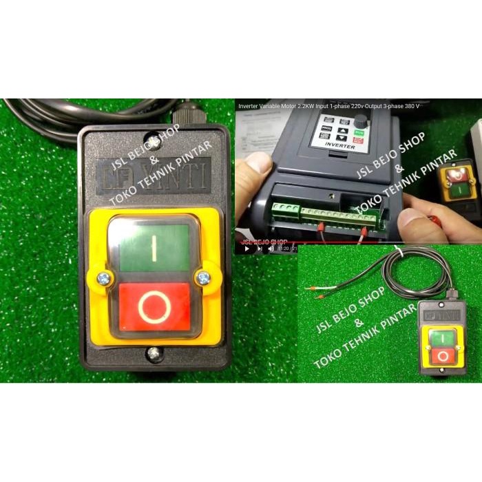 Jual SWITCH EXTERNAL INVERTER 1 SWITCH | Shopee Indonesia