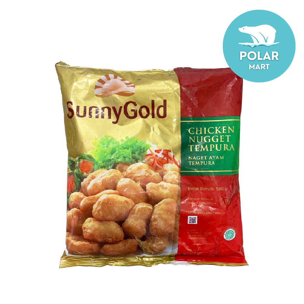 Jual Sunny Gold Chicken Nugget Tempura 500 Gram Frozen Food Bandung Shopee Indonesia 0036