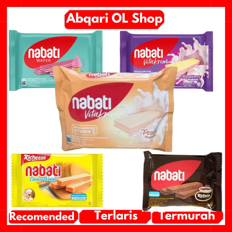 Jual Richeese Nabati Biskuit Wafer Keju Coklat Pink Lava 39gr | Shopee ...
