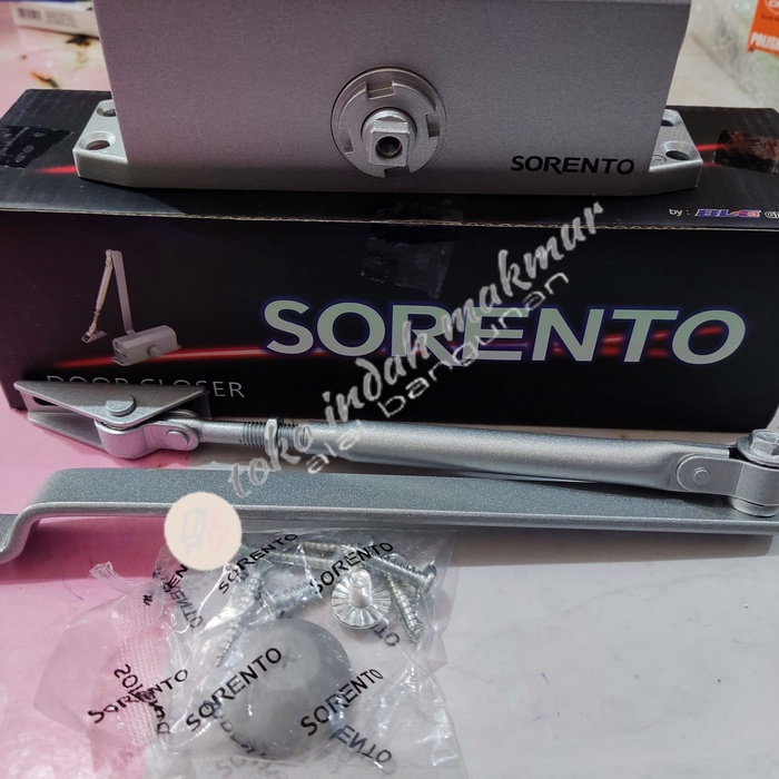 Jual Ho Door Closer Sorento Penahan Pintu Hidrolik Auto Silver Shopee Indonesia