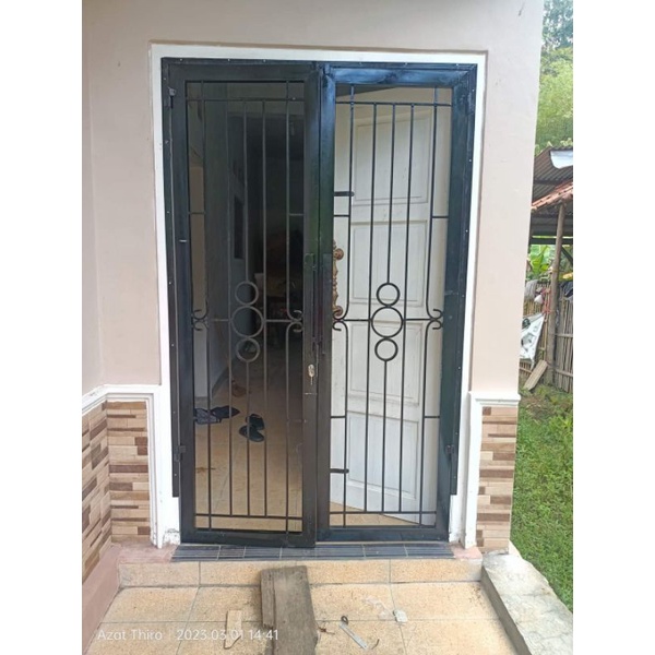 Jual pintu besi pintu teralis pintu dobel | Shopee Indonesia