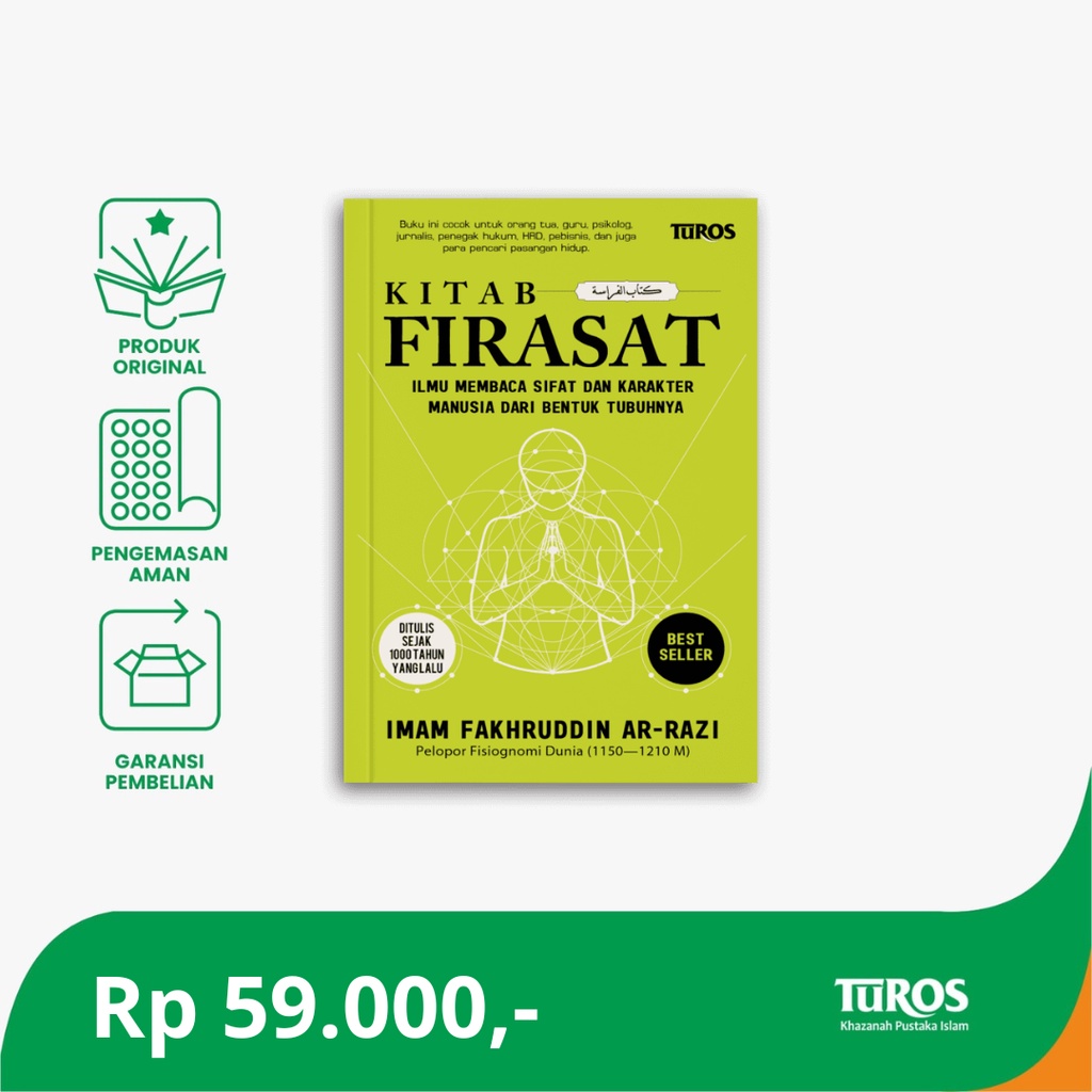 Jual Rene Turos Kitab Firasat Imam Fakhruddin Ar Razi Shopee Indonesia