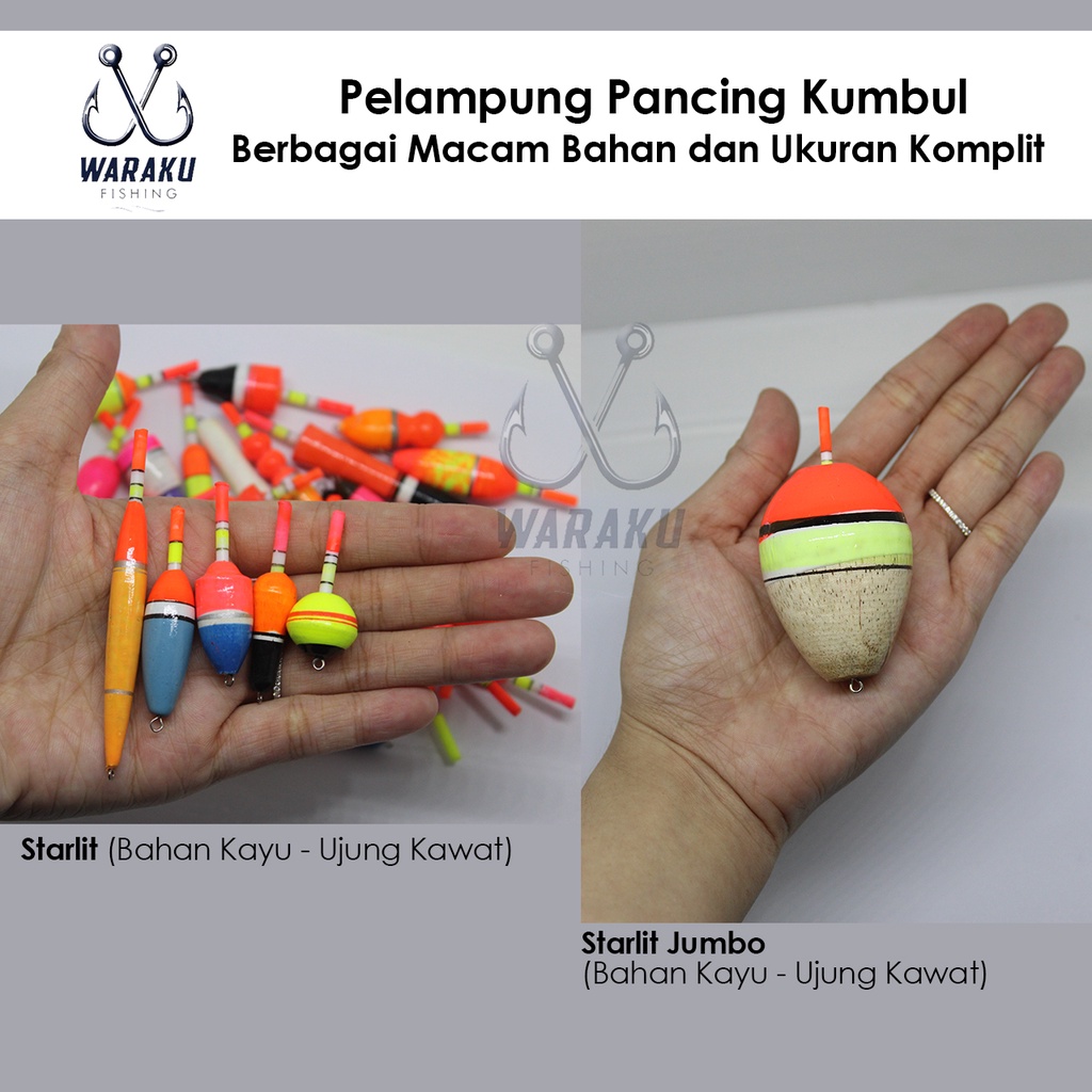 Jual PELAMPUNG PANCING KUMBUL BERBAGAI MACAM BAHAN DAN UKURAN KOMPLIT ...