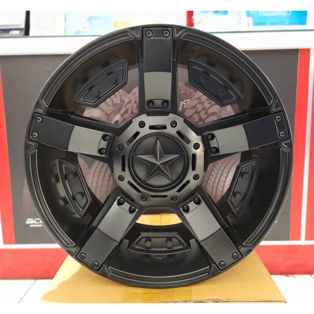 Jual Velg pelak hsr r17 mobil pajero fortuner triton terano everest ...