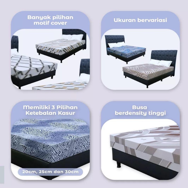 Jual KASUR BUSA INOAC YUKATA 100% ORIGINAL [TEBAL 5 CM] MATRAS KASUR ...