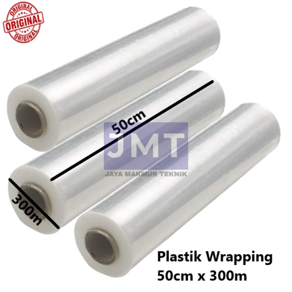 Jual STRETCH FILM BENING 50 CM X 300 M - PLASTIK WRAP WRAPP WRAPPING ...