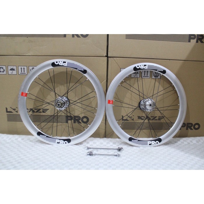 Jual Velg rims wheelset sepeda lipat raze pro 20 x 1 3/8 20+ 451 22inch ...