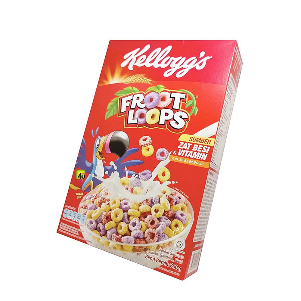 Jual Kelloggs Froot Loops 160 Gr Cereal Kelloggs Shopee Indonesia