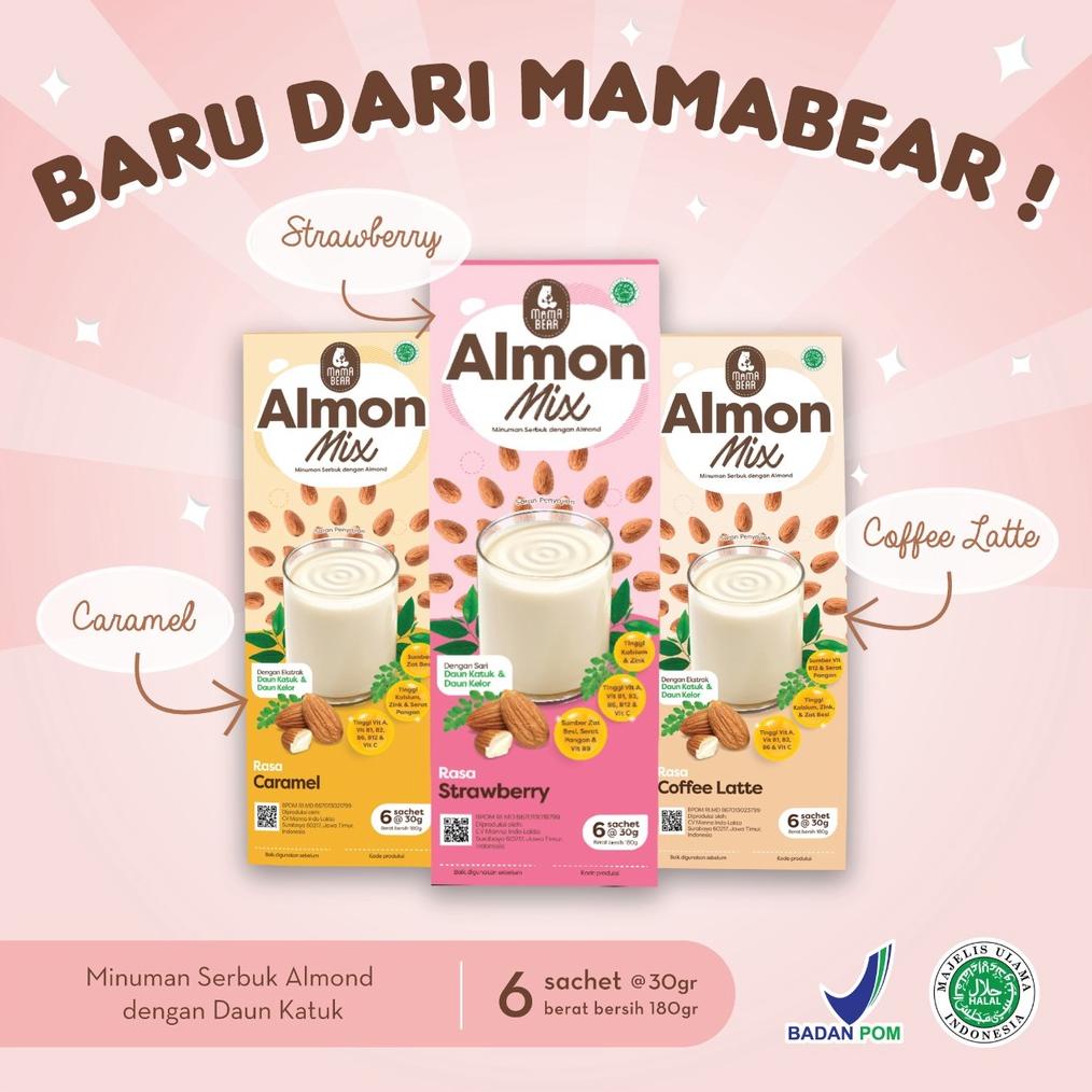 Jual Castle Mamabear Almon Mix Pelancar Asi Mama Bear Asi Booster Susu Almond Shopee 6547