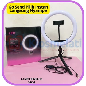 Paket Lampu Ringlight Tripod 3130 Paket Lampu Ringlight Tripod 3118 Tripod 16Cm