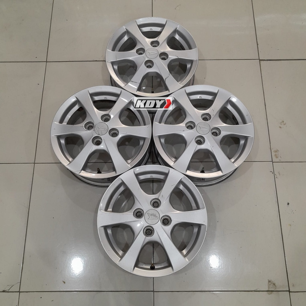 Jual Velg Oem Standart Agya Ayla Ring Pcd X Silver Bisa Untuk Mobil Agya Calya Sigra