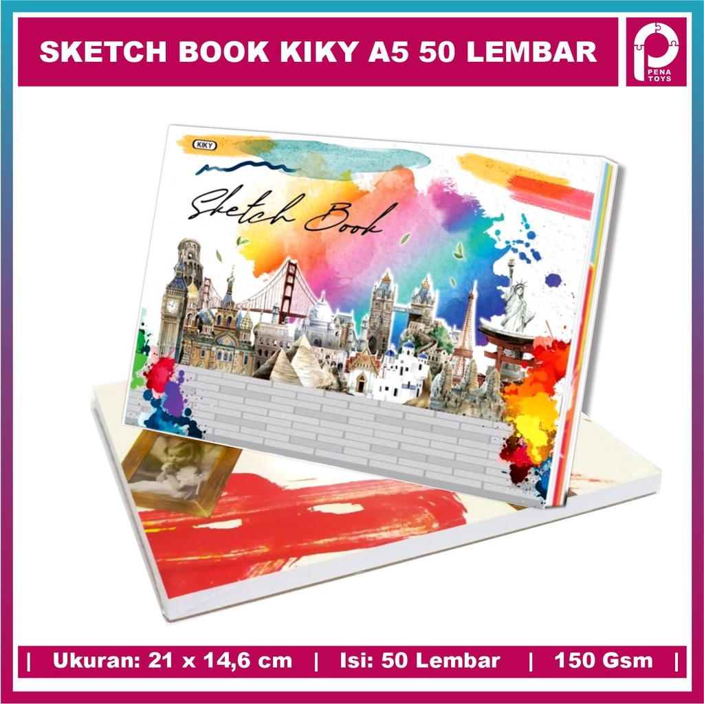 Jual Buku Sketsa Kiky Uk A Sketch Book A Shopee Indonesia