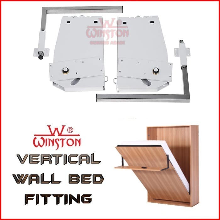 Jual Engsel Ranjang Lipat Berdiri Vertical Wall Bed Fitting 3395