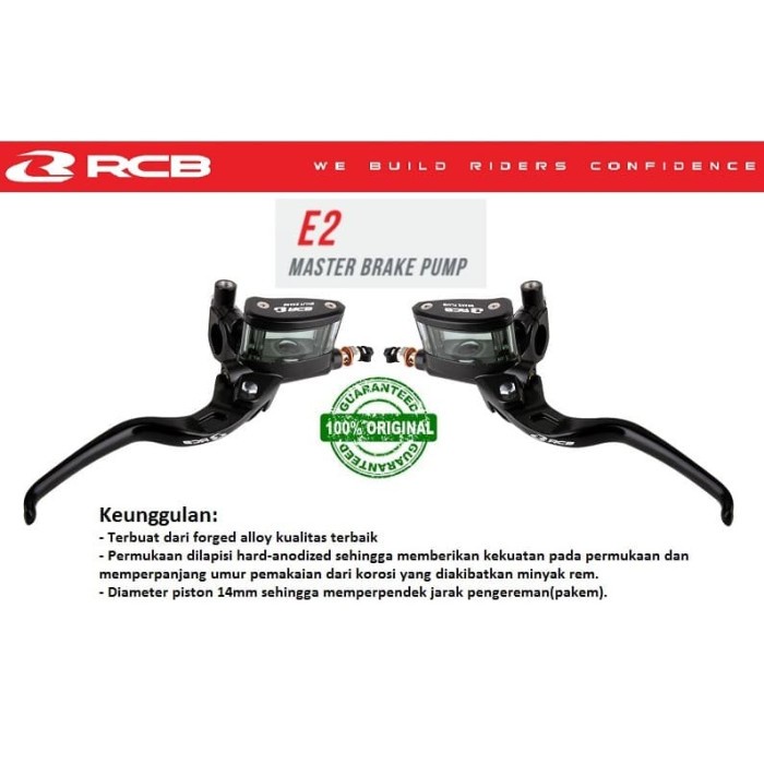 Jual MASTER REM RCB 14MM N MAX PCX LOKAL ADV 150 FORZA X MAX KANAN KIRI ...