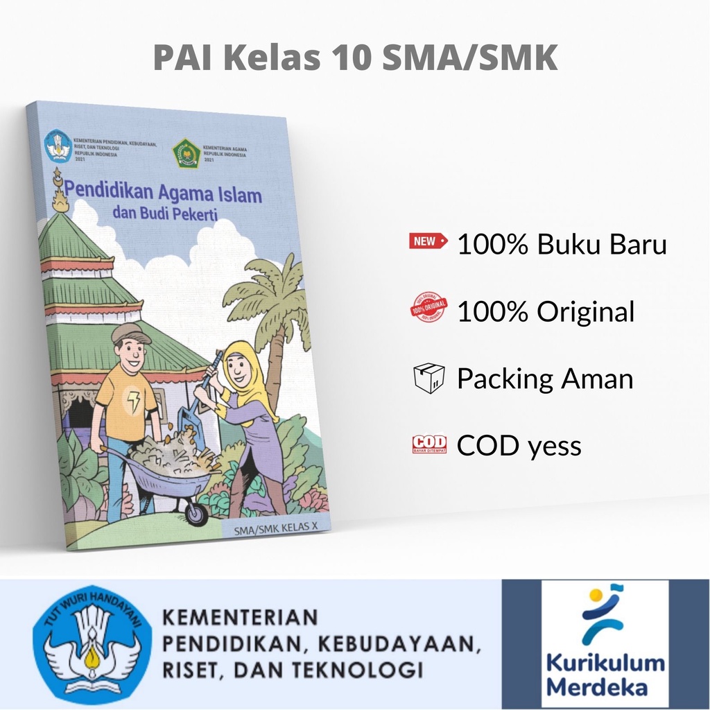 Jual Buku Pai Kelas Sma Smk Kurikulum Merdeka Kemdikbudristek Shopee Indonesia