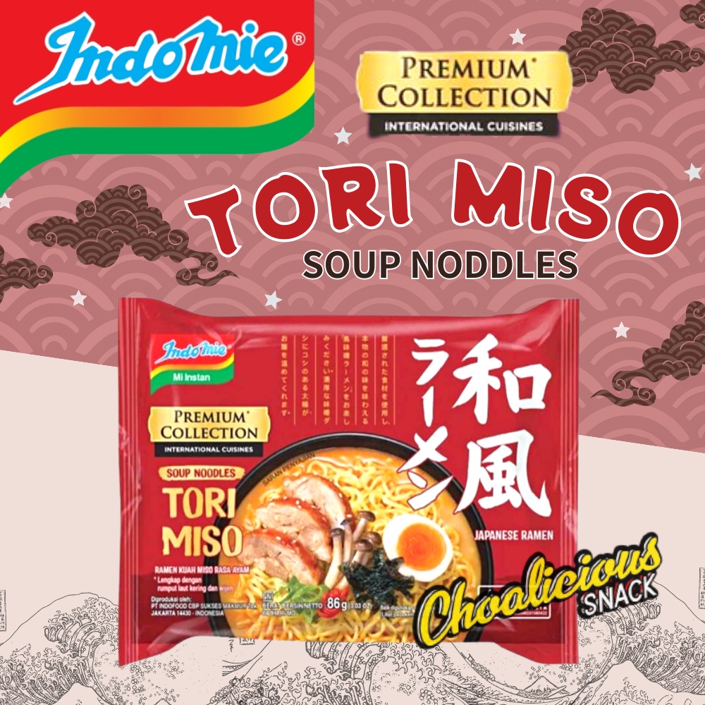 Jual Indomie Japanese Tori Miso Ramen Mie Instan Kuah 86 Gram Shopee