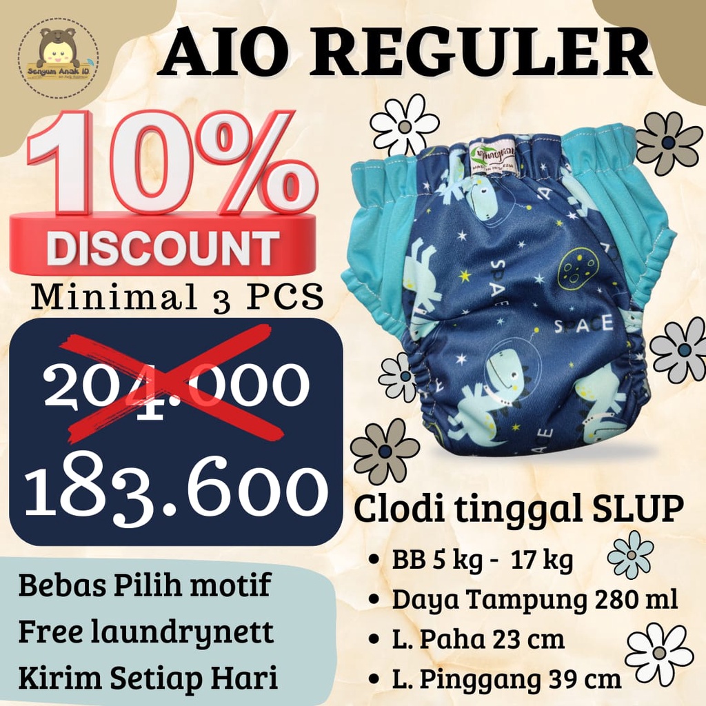 Jual Diapers Cloth Raf Raf Terlengkap & Harga Terbaru Maret 2024