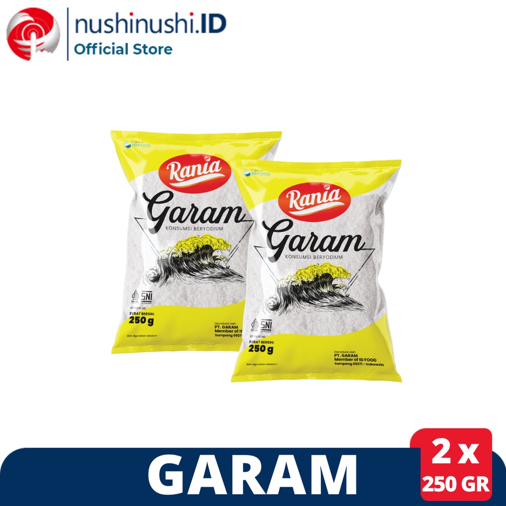Jual Rania Garam 2 Pcs @ 250 Gr | Shopee Indonesia