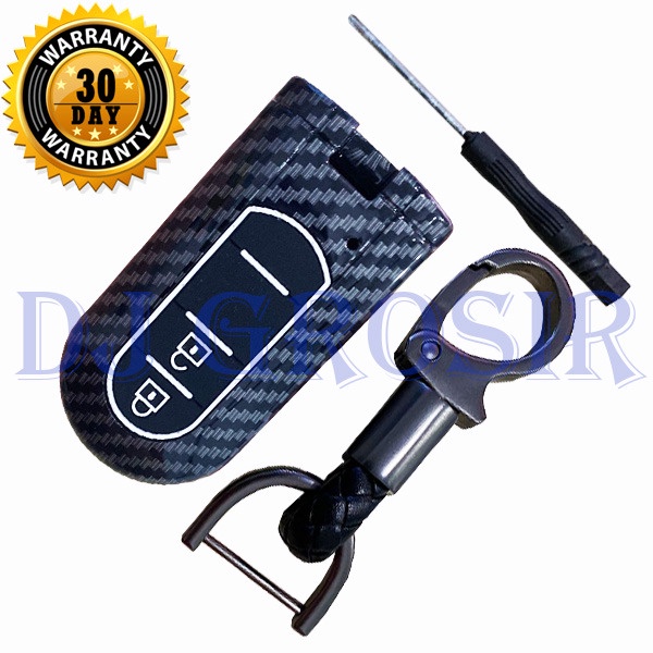 Jual Case Carbon Smartkey Cover Key Kunci Toyota Rush Agya - 7107 ...
