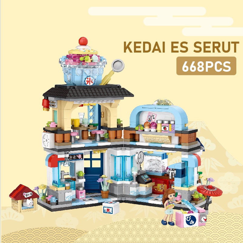 Jual Block City Nano Block Mainan Balok Susun Mainan Balok