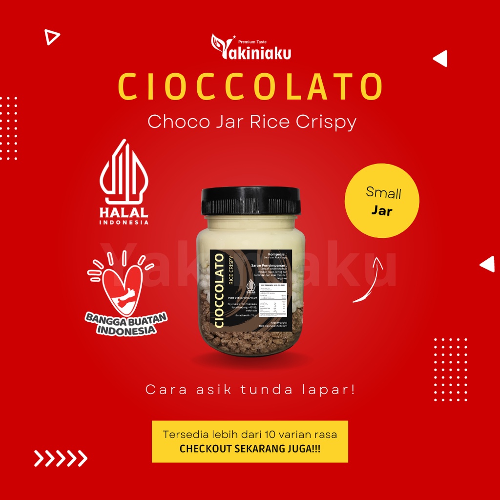Jual Small Mix Rice Choco Jar Cioccolato Jajanan Cemilan Snack Makanan ...