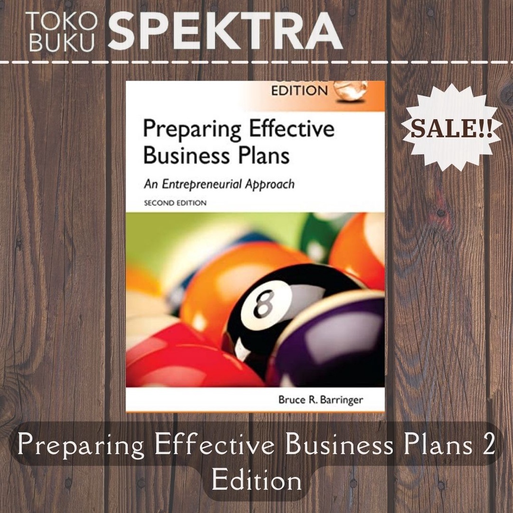 effective business plans textbook