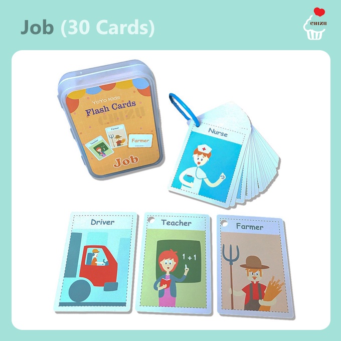 Jual Flash Card Kartu Pintar Anak Bahasa Inggris | English Flashcard ...
