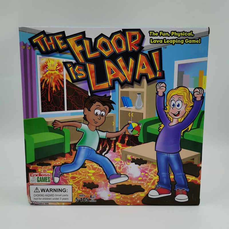 Jual Boardgame The Floor Is Lava Game Family Game Shopee Indonesia
