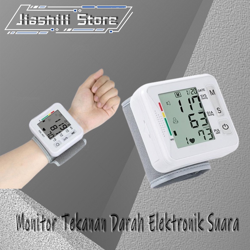 Jual Jiashili_ Tensimeter Digital Pengukur Tekanan Darah Otomatis Di ...