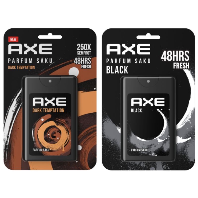 Jual Axe Body Spray Pocket Dark Temptation / Black 17mL Shopee Indonesia