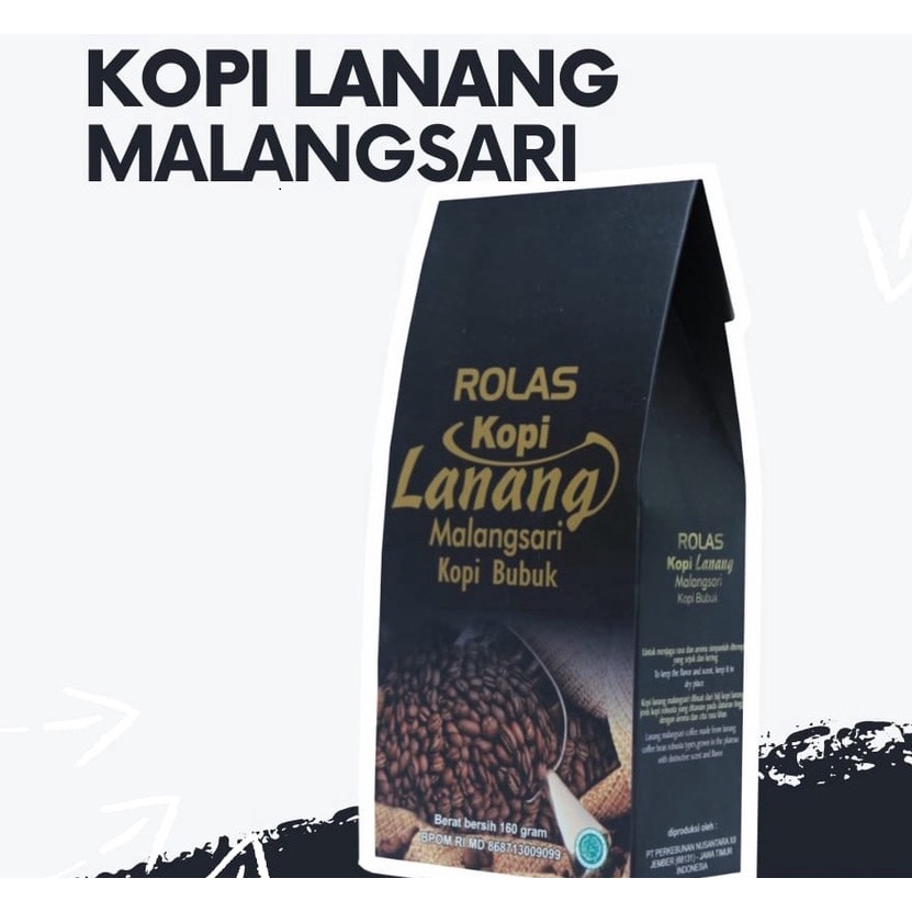 Jual Kopi Lanang Robusta Bubuk Malangsari - Kopi Rolas | Shopee Indonesia