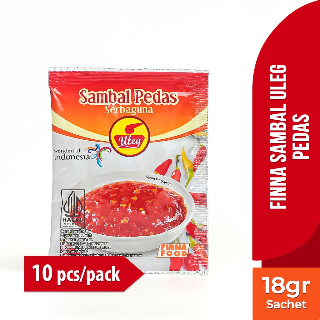 Jual Finna Sambal Uleg Pedas Pack Shopee Indonesia