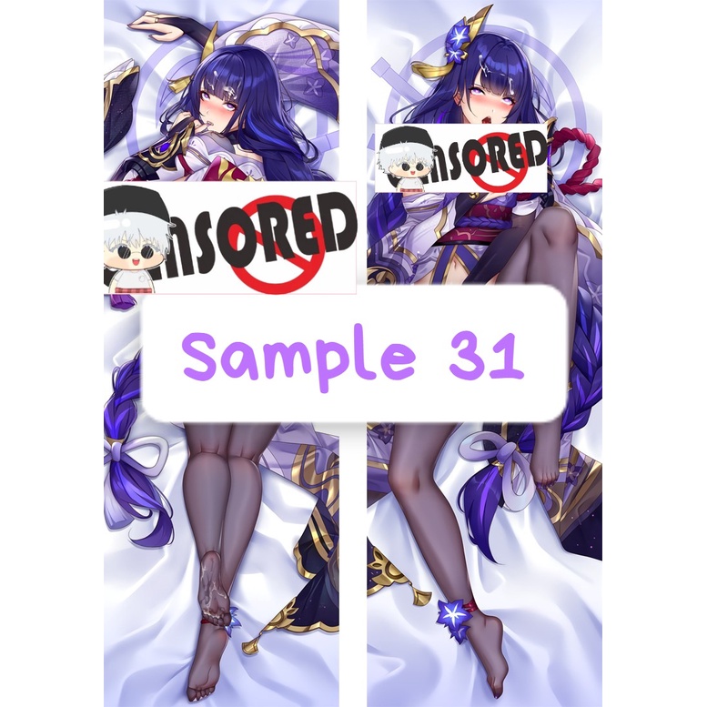 Jual Dakimakura Raiden Shogun Genshin Impact (Part 3) | Shopee Indonesia