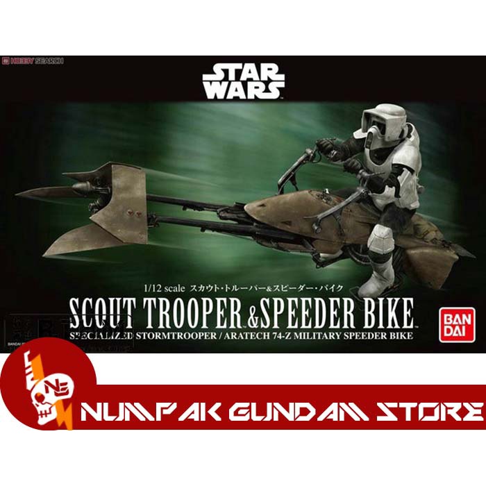 Jual Scout Trooper & Speeder Bike Star Wars Bandai | Shopee Indonesia