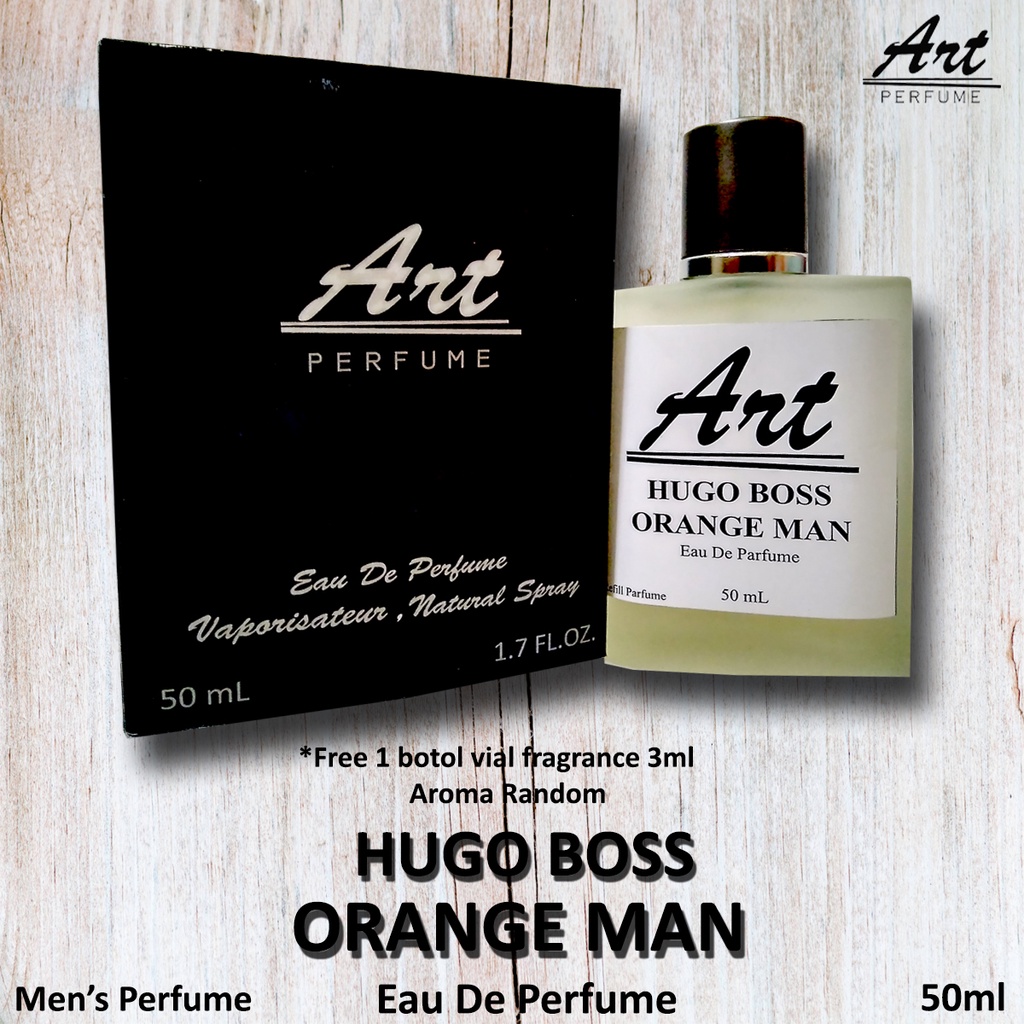 Parfum Parfum Pria Minyak Wangi Tahan Lama HUGO BOSS ORANGE MAN 50ml Eau De Parfum Parfum Refill